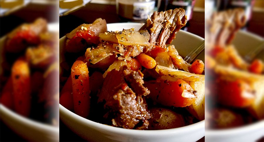 venison pot roast