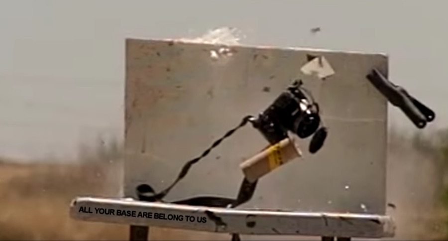 shooting a camera