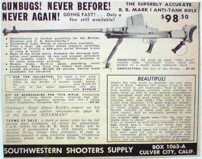 Vintage Gun Ads