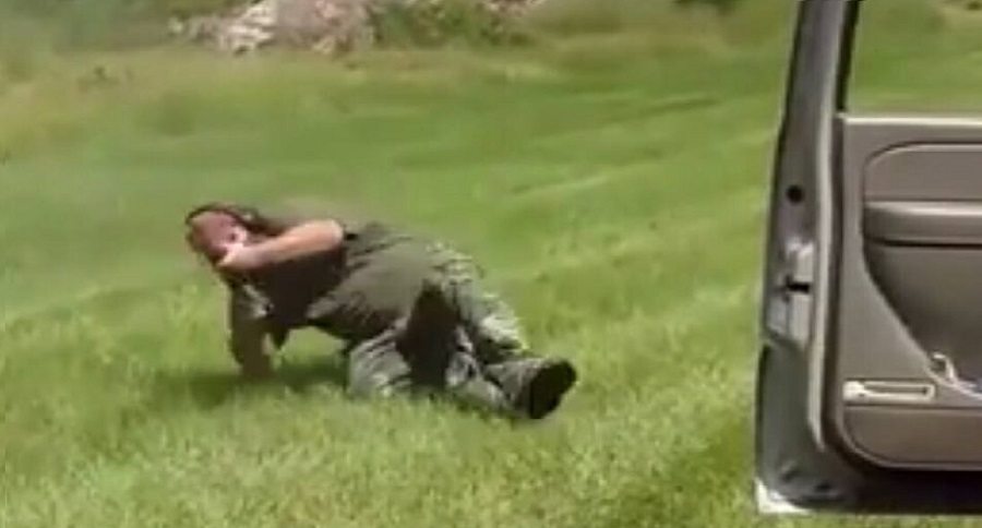 safety rules were broken by this careless shooter