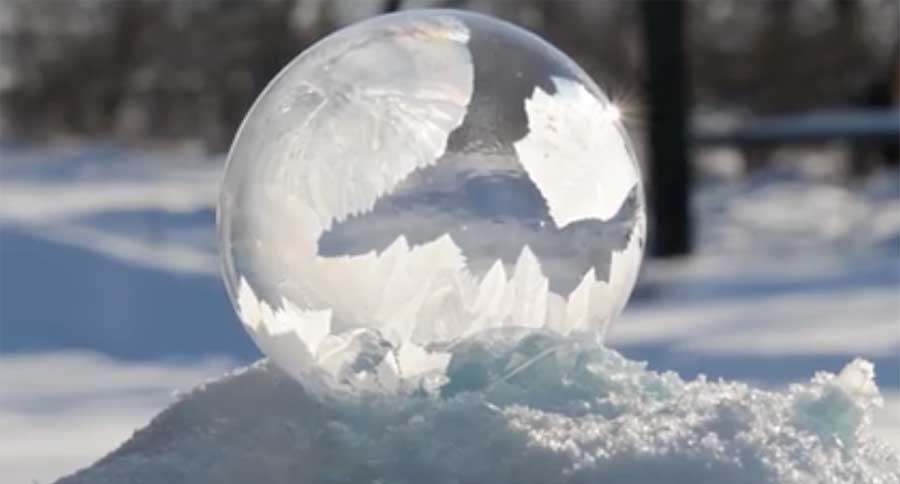 bubble freezing