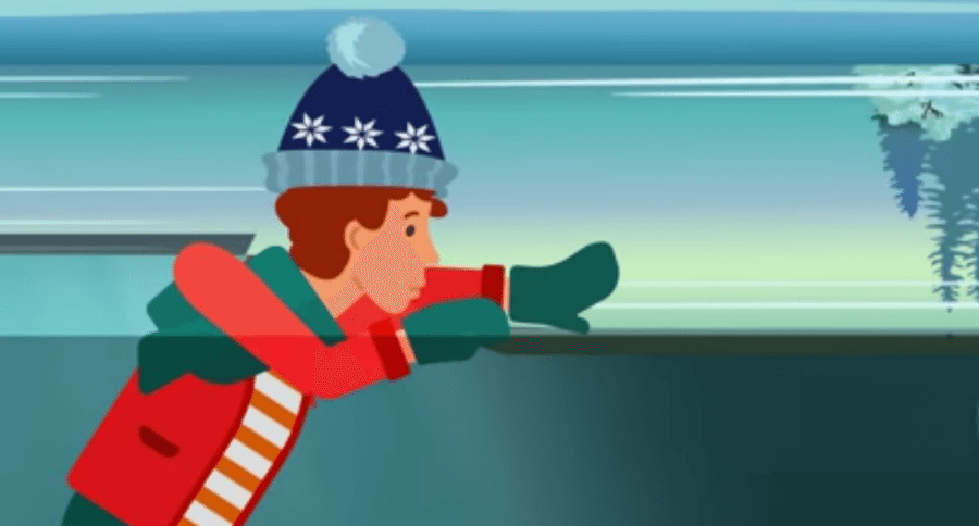 falling through ice