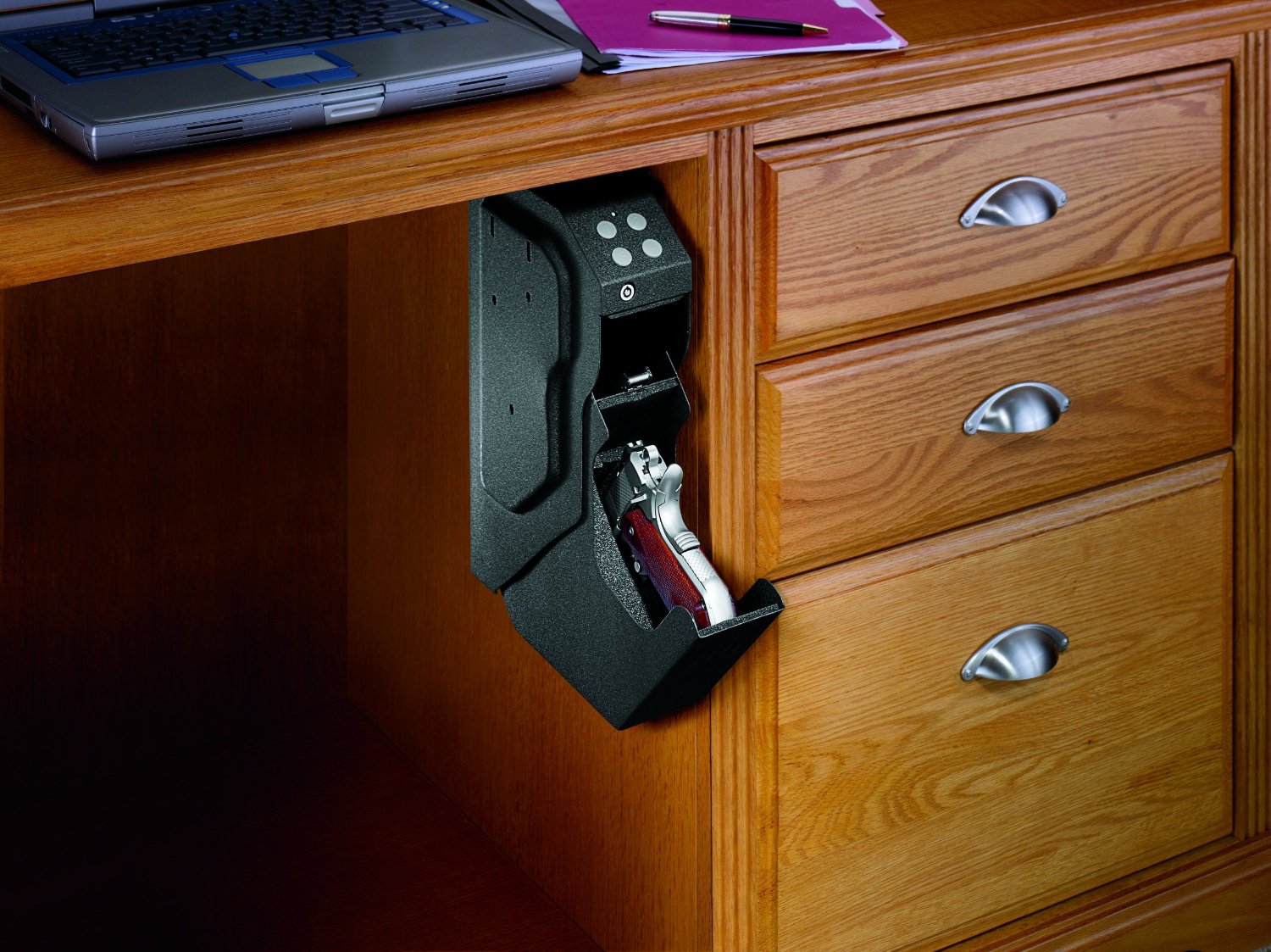 drop down gunvault safe