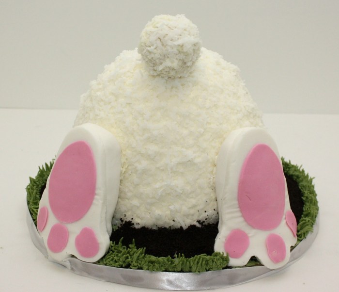 Bunny Butt Cake