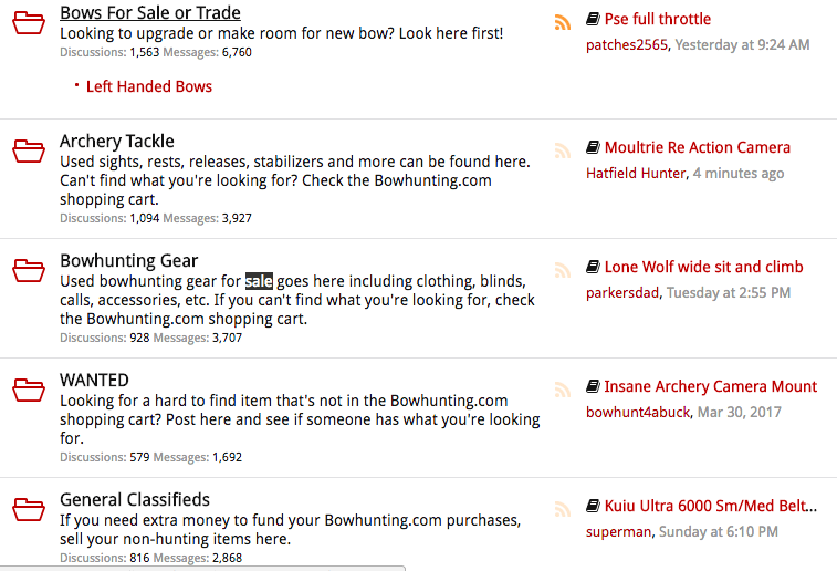 bow-hunting-gear-for-sale