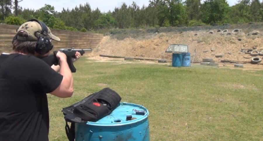 .22 rifle vs. a car windshield