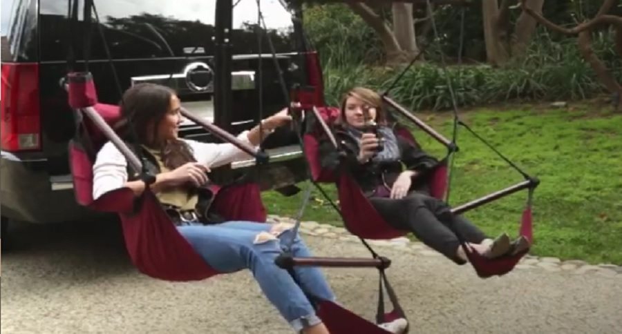 trailer hitch hammocks
