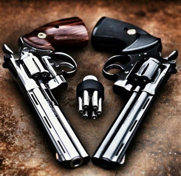 vintage revolver
