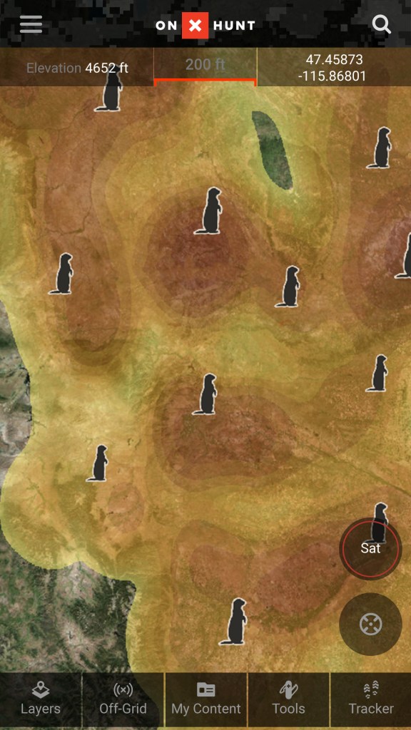 Prarie Dog Layer onx hunt