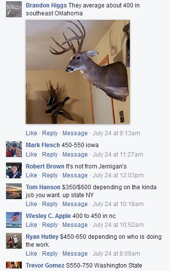 shoulder mount cost