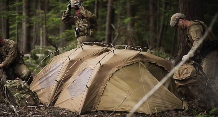 military tent