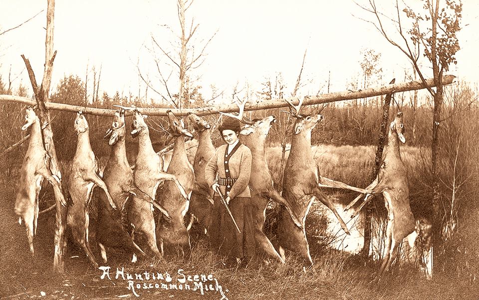 vintage deer hunting