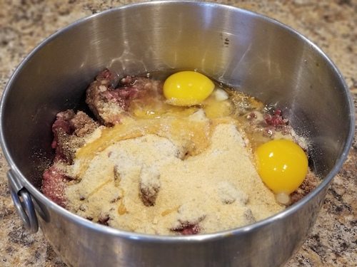 venison salisbury steak