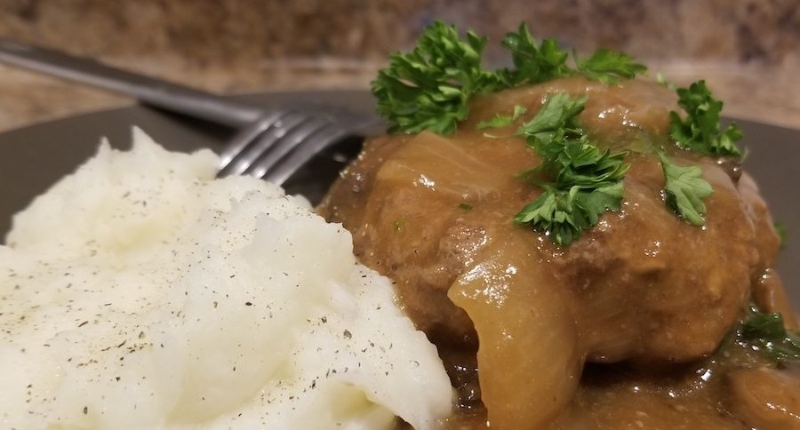 venison salisbury steak