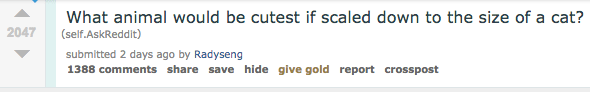 Reddit thread