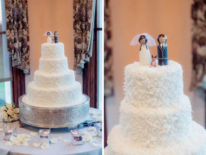 dog wedding topper