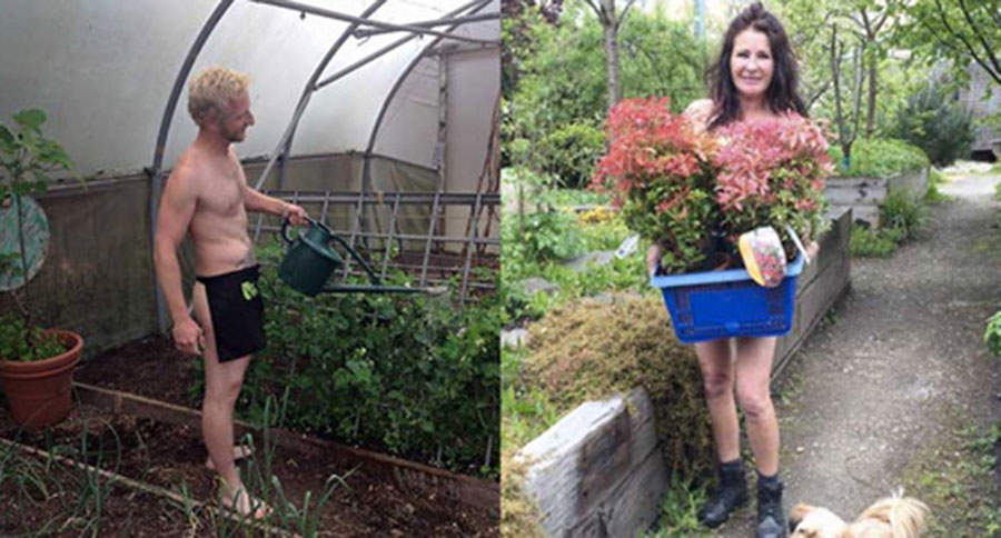 Naked Gardening Day