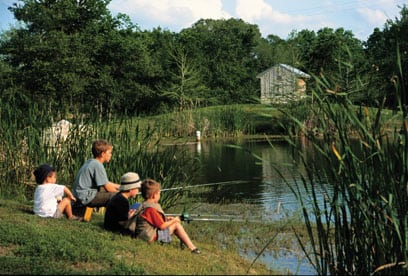 first fishing spots
