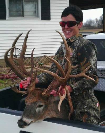 Biggest Bucks Taken by Women