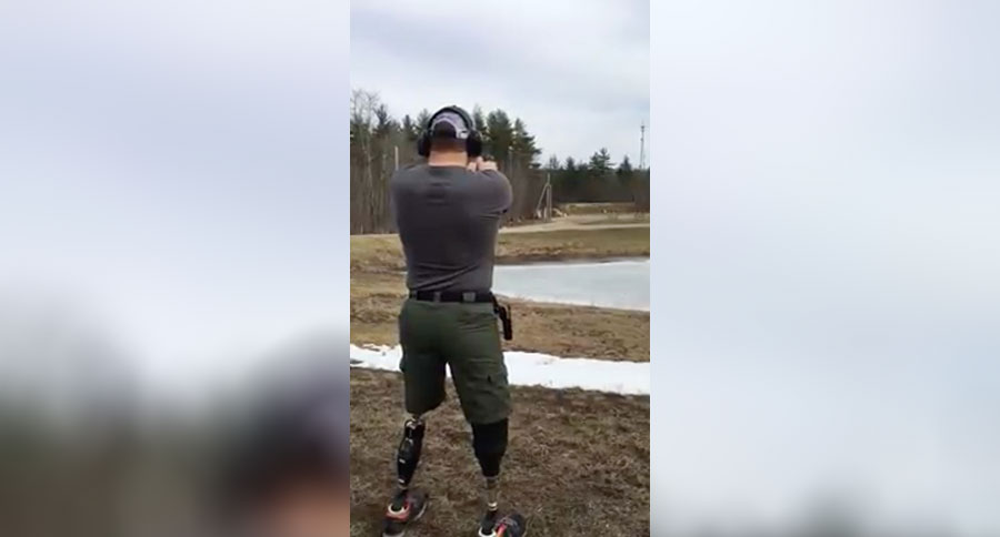 shooting prank video