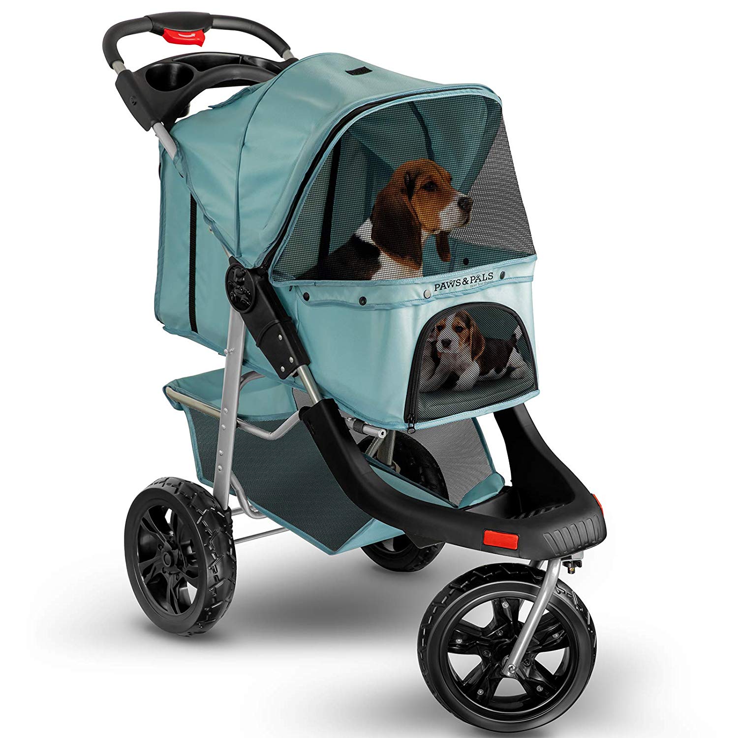 Blue Pet Stroller