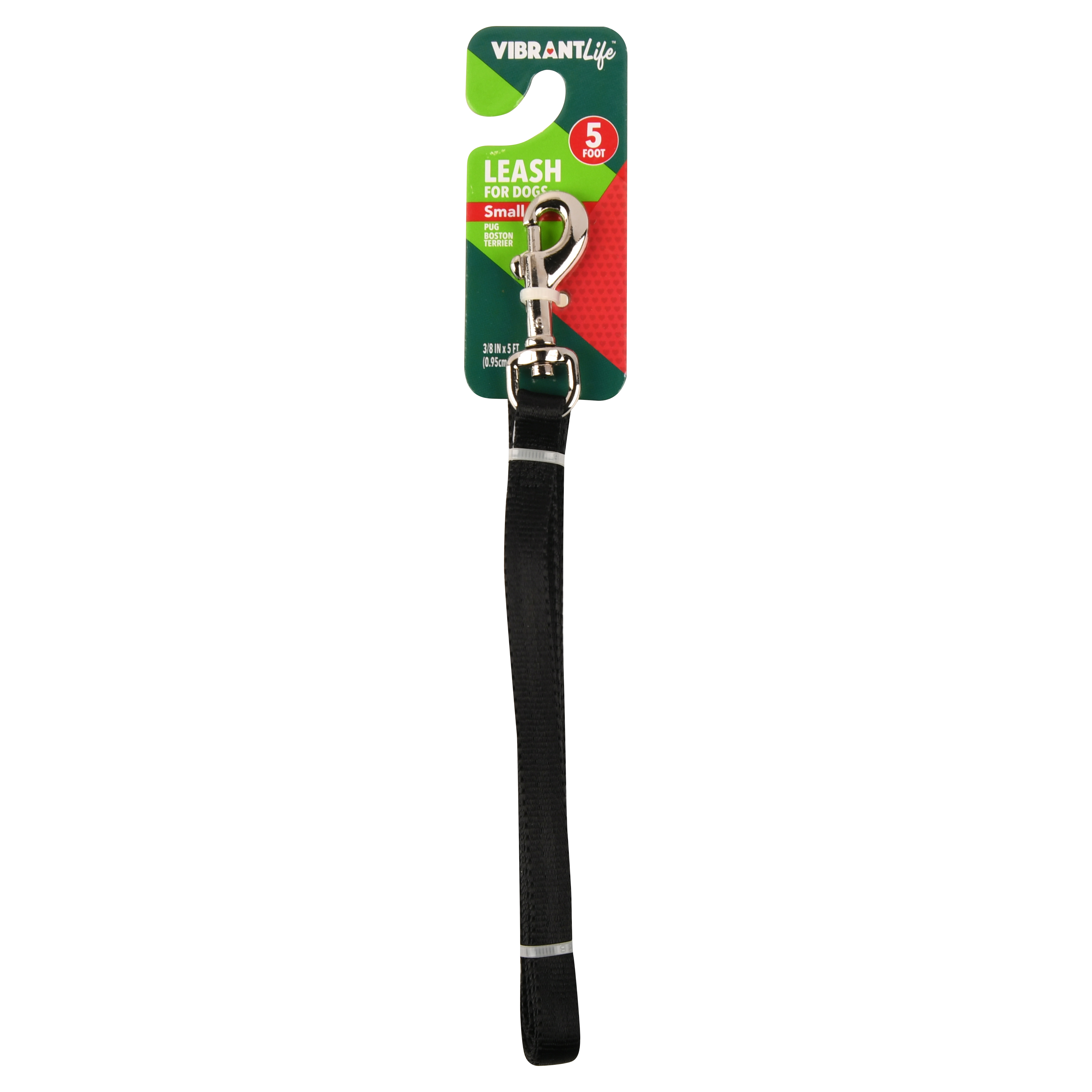 Vibrant Life Black Dog Leash
