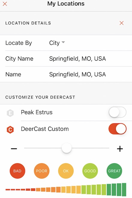 updates to deercast custom