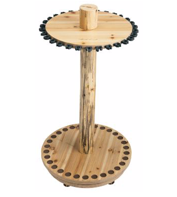 Rush Creek Rustic 30-Rod Round Rustic Rack