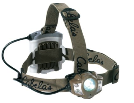 Cabela's Alaskan Guide&reg; XP Green Headlamp by Princeton Tec&reg;