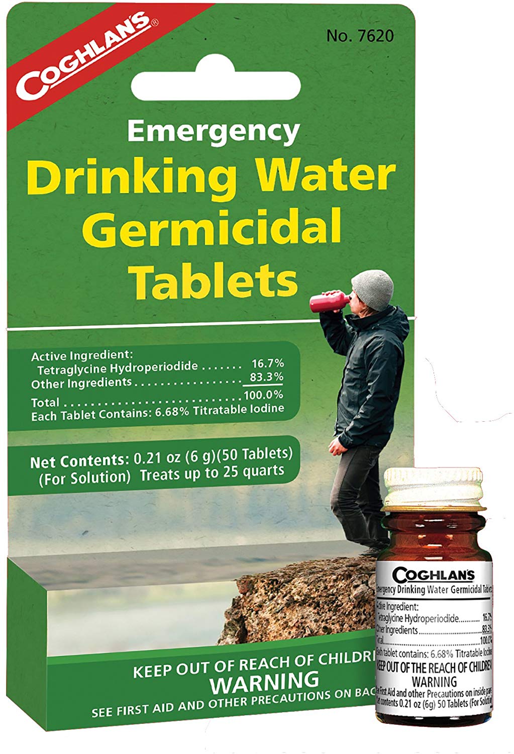Coghlan's Drinking Water Tablets, 50 Tablets
