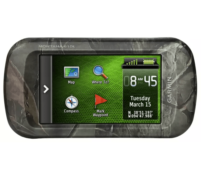 Garmin Montana 610t Handheld GPS Unit - Camo