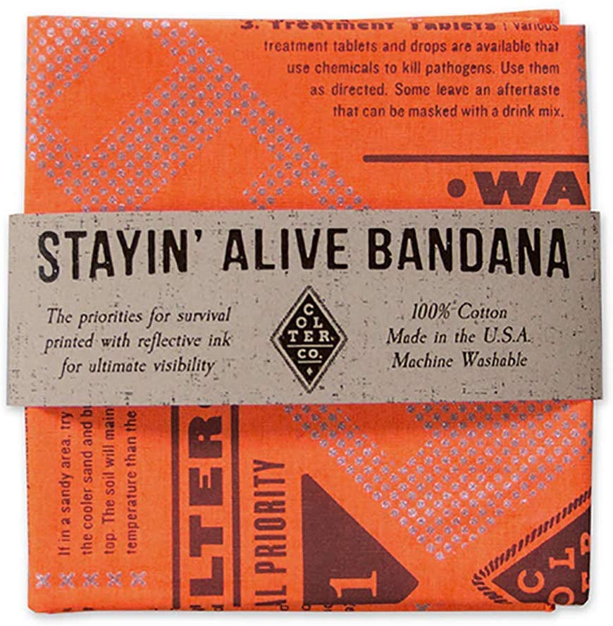 Colter Co. Reflective Survival Bandana