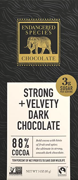 Endangered Species Chocolate bar