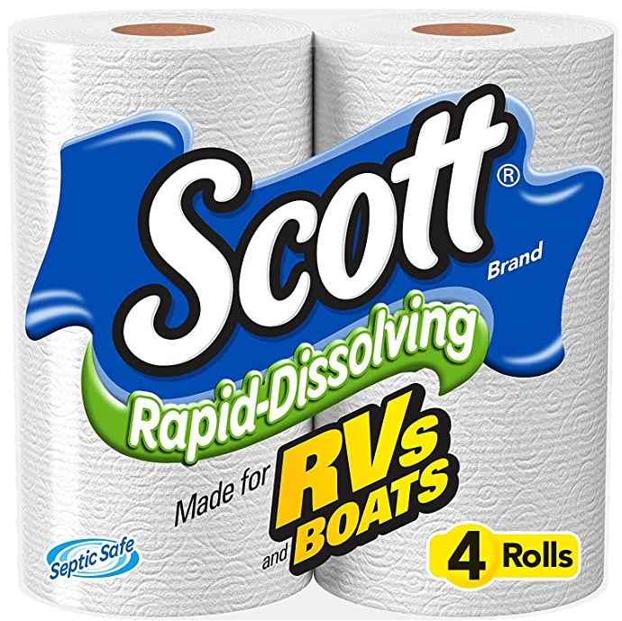 Scott Rapid Dissolving RV Toilet Paper