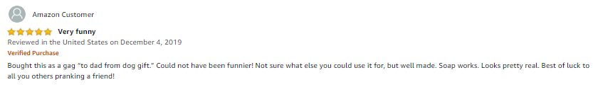 dog poop soap review