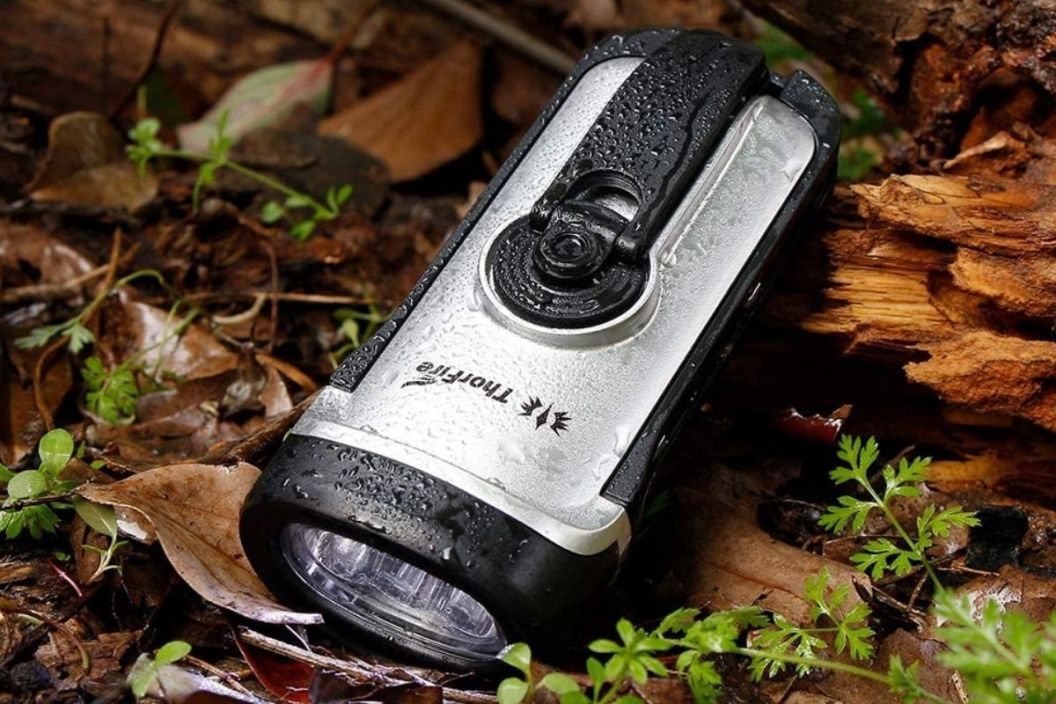 solar powered flashlight