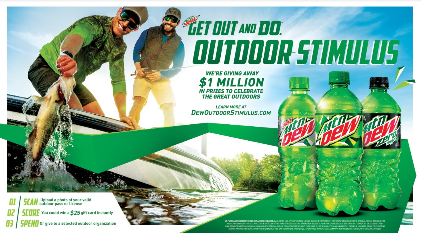 Mountain Dew Outdoor Stimulus