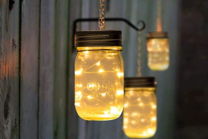 solar lantern mason jar