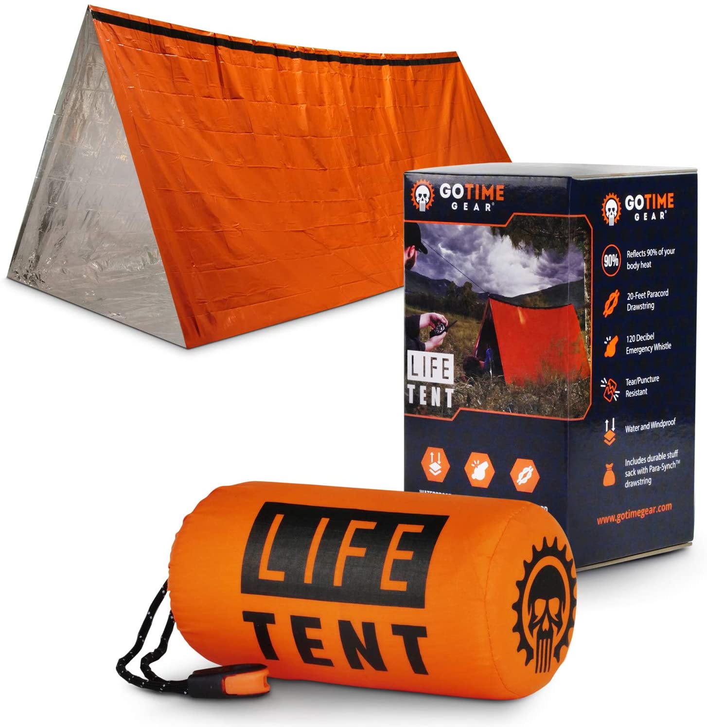 Go Time Gear Life Tent Emergency Survival Shelter