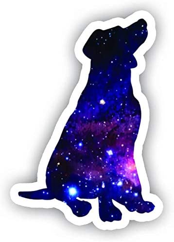 Dog Sticker Galaxy Collection - Laptop Stickers - 2.5" Vinyl Decal - Laptop, Phone, Tablet Vinyl Decal Sticker