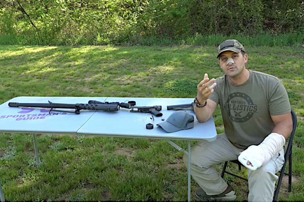 50 Caliber Explosion