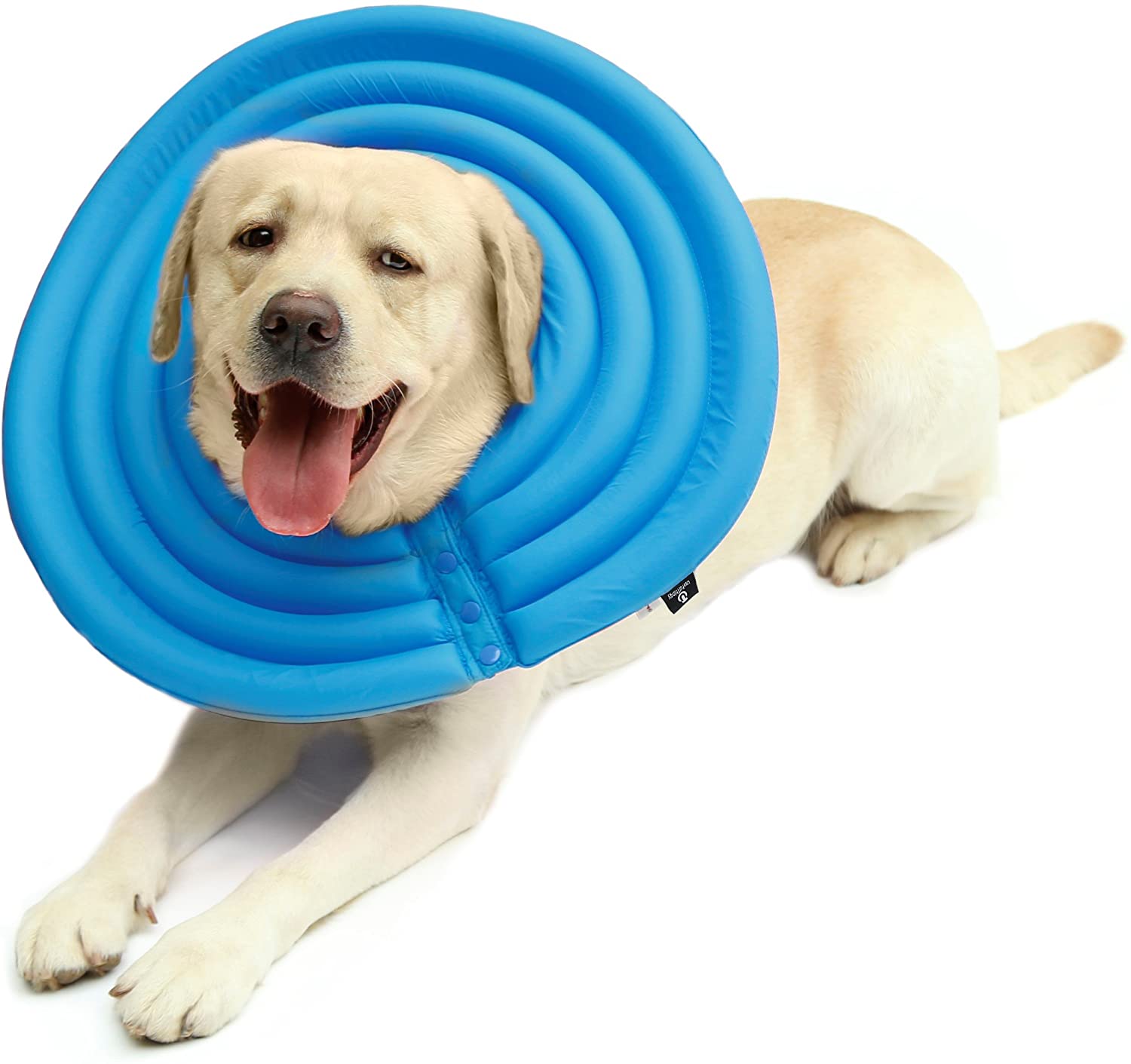 UsefulThingy Dog Recovery Collar - Soft Comfy Cone E-Collar Anti-Bite/Lick - for Cats Too, Quicker Healing After Surgery - 5 Sizes, 2 Colors
