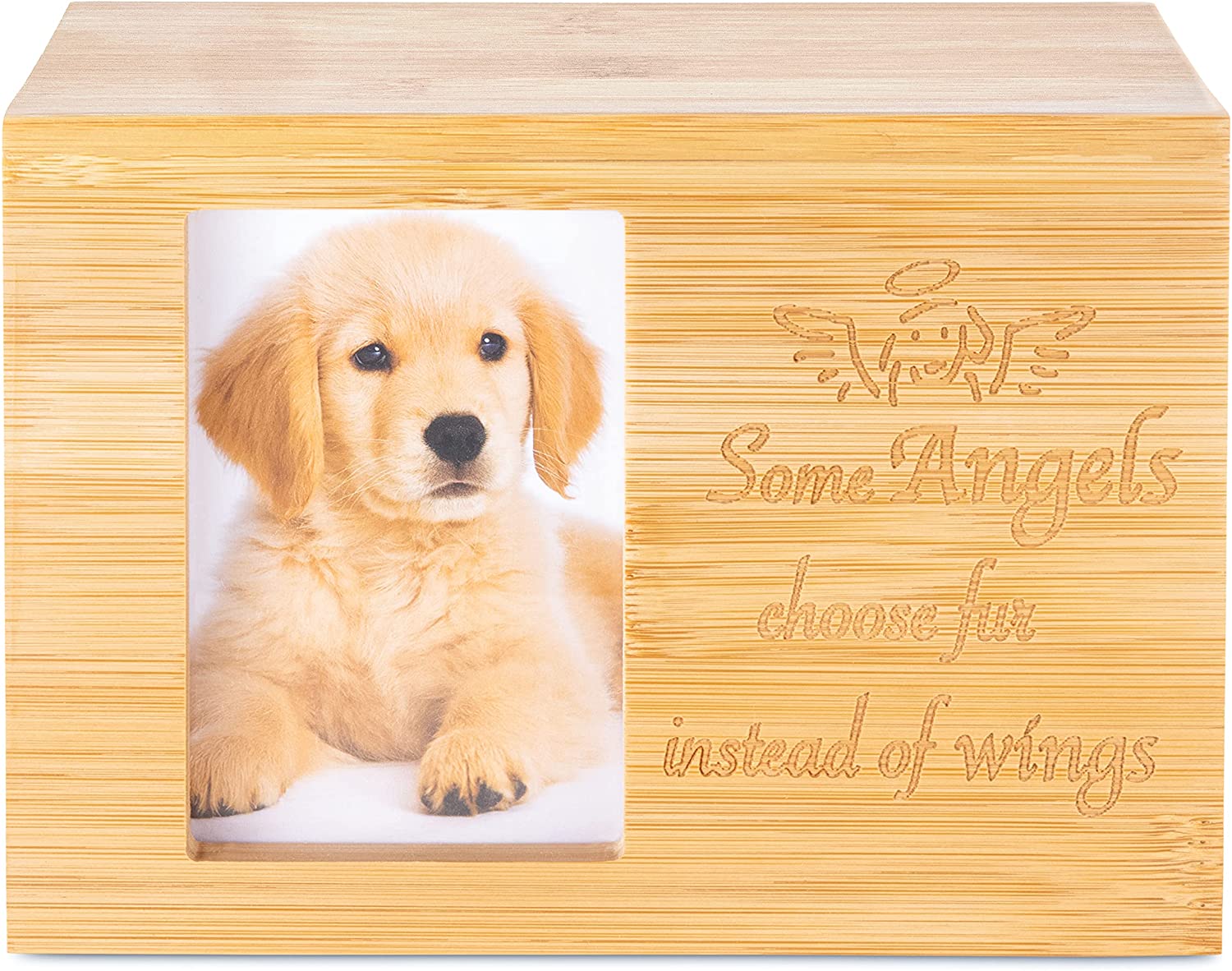 Personalized Dog Urn with Picture Frame