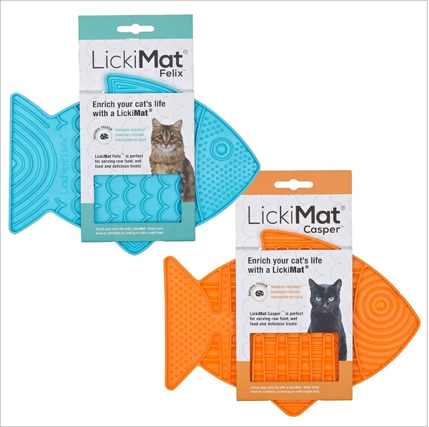 lickmat cat slow feeder
