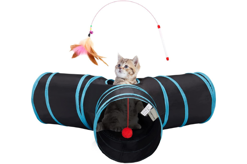 three way pet tunnel tube