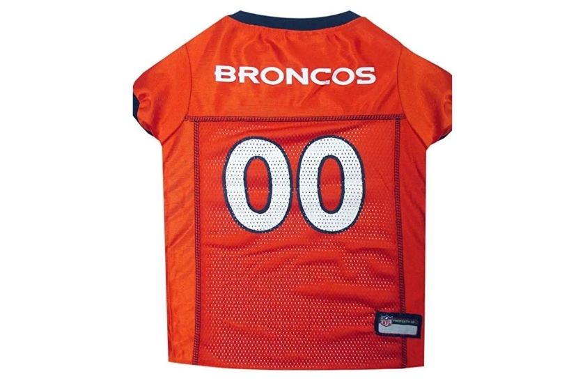 dog football jerseys (broncos)