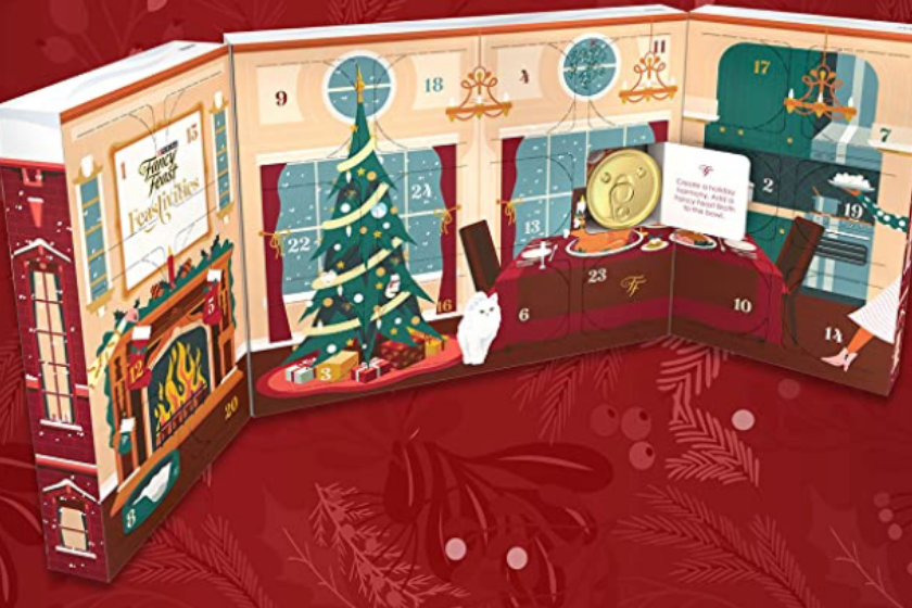 cat food advent calendar