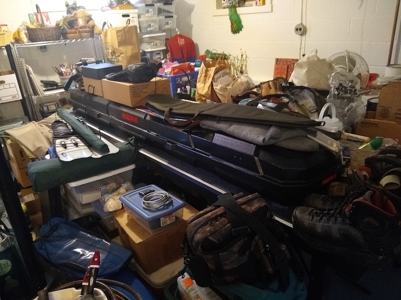 when an outdoorsman moves