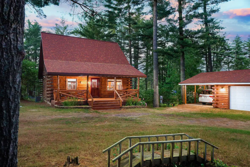 best winter cabin airbnb