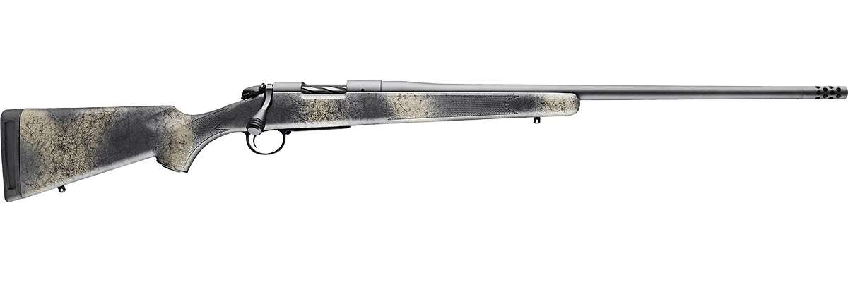 A rifle chambered for 28 Nosler